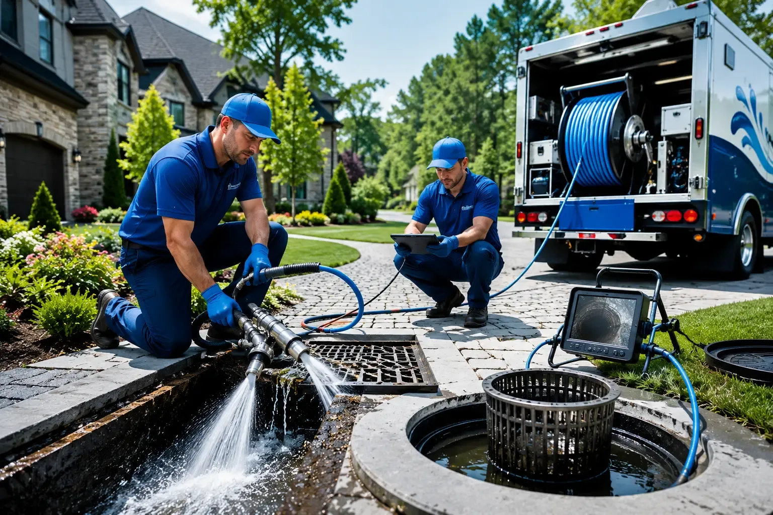 Local outdoor drain cleaning professionals in Oden, MI