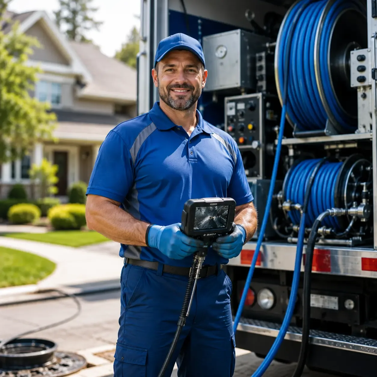Local outdoor drain cleaning specialists in Oden, MI